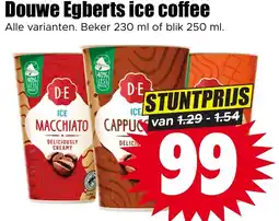 Dirk Douwe Egberts ice coffee aanbieding