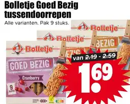 Dirk Bolletje Goed Bezig tussendoorrepen aanbieding