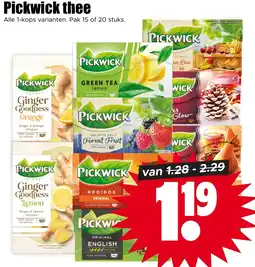 Dirk Pickwick thee aanbieding