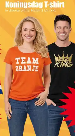 Dirk Koningsdag T-shirt aanbieding