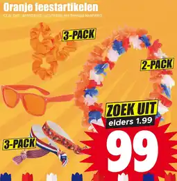 Dirk Oranje feestartikelen aanbieding