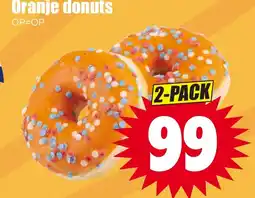 Dirk Oranje donuts aanbieding