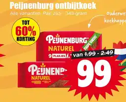 Dirk Peijnenburg ontbijtkoek aanbieding