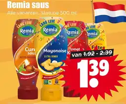 Dirk Remia saus aanbieding