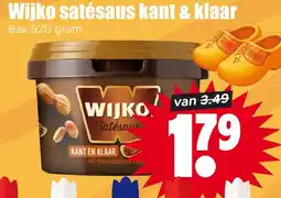 Dirk Wijko satésaus kant & klaar aanbieding