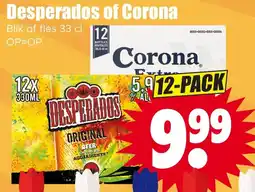 Dirk Desperados of Corona aanbieding
