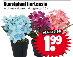 Dirk Kunstplant hortensia aanbieding