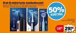 Kruidvat Oral-B elektrische tandenborstel aanbieding