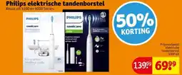 Kruidvat Philips elektrische tandenborstel aanbieding