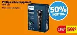Kruidvat Philips scheerapparaat S5467/17 aanbieding