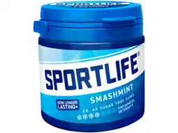 Hoogvliet Sportlife Smashmint gums sugarfree aanbieding