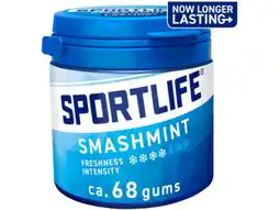 Hoogvliet Sportlife Smashmint gums sugarfree aanbieding
