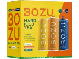 Hoogvliet Bozu Hard iced tea aanbieding