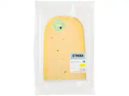 Hoogvliet Streek Boerenkaas jong 48+ plakken aanbieding