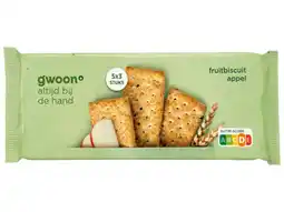 Hoogvliet G'woon Fruitbiscuits appel aanbieding