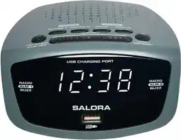 Bol.com Salora CR627usb Digitale wekker aanbieding
