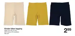 Zeeman Kinder biker legging aanbieding