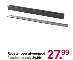 Karwei Rooster voor afvoergoot aanbieding