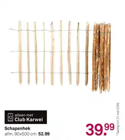 Karwei Schapenhek aanbieding