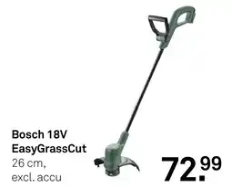 Karwei Bosch 18V EasyGrassCut aanbieding