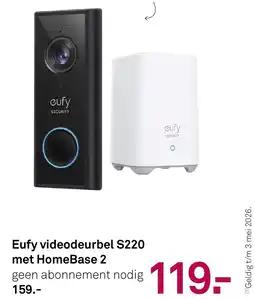 Karwei Eufy videodeurbel S220 met HomeBase 2 aanbieding