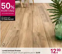 Karwei Lundia laminaat Rustiek aanbieding