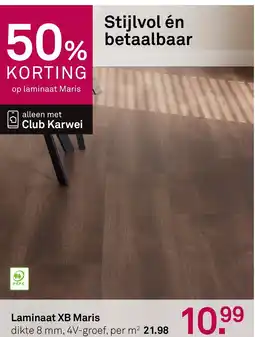 Karwei Laminaat XB Maris aanbieding
