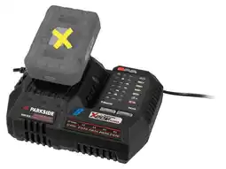 Lidl PARKSIDE PERFORMANCE Smart acculader 20 V - 12 A aanbieding