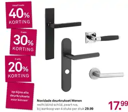 Karwei Novidade deurkrukset Wenen aanbieding