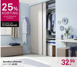 Karwei StoreMax wielenset aanbieding