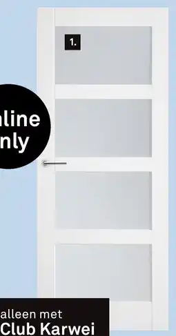 Karwei Deur Floor stomp aanbieding