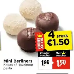 Vomar Voordeelmarkt Mini Berliners aanbieding