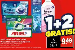 Vomar Voordeelmarkt Ariel Pods of Lenor Pods, Wasverzachter of Geurparels aanbieding