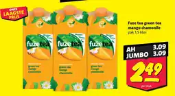 Nettorama Fuze tea green tea mango chamonile aanbieding