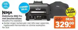 Albert Heijn Ninja Elektrische BBQ Pro met beschermhoes aanbieding