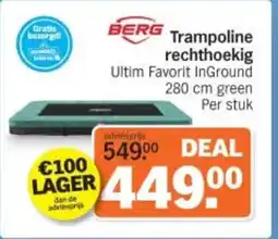 Albert Heijn Trampoline rechthoekig aanbieding