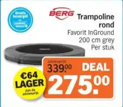 Albert Heijn Trampoline rond aanbieding