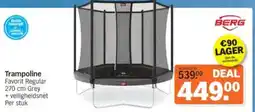 Albert Heijn Trampoline Favorit Regular Grey aanbieding