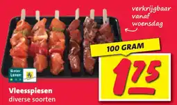 Nettorama Vleesspiesen aanbieding