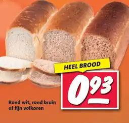 Nettorama Rond wit, rond bruin of fijn volkoren aanbieding