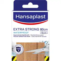 Etos Hansaplast Extra Strong Waterproof Pleisters 80cm x 6cm aanbieding