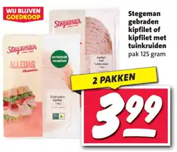 Nettorama Stegeman gebraden kipfilet of kipfilet met tuinkruiden aanbieding
