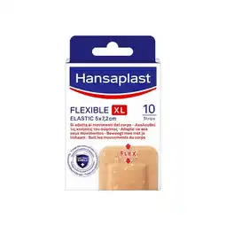 Etos Hansaplast Flexible XL Eilandpleister 5x7,2cm 10 stuks aanbieding