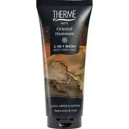 Etos Therme Men 3-In-1 Oriental Hammam Douchegel 200 ML aanbieding