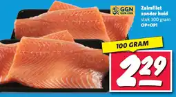 Nettorama Zalmfilet zonder huid aanbieding