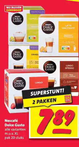 Nettorama Nescafé Dolce Gusto aanbieding