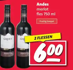 Nettorama Andes merlot aanbieding
