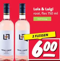 Nettorama Lola & Luigi rosé aanbieding