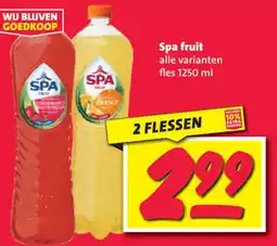 Nettorama Spa fruit aanbieding
