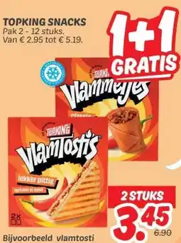 Dekamarkt TOPKING SNACKS aanbieding
